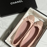 ベビーピンクがたまらない♡シャネルの「バレリーナシューズ」! #バイマ購入品