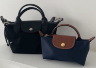 【比較】ロンシャン2大人気ミニバッグ「XSサイズ」vs「ハンドルポーチ」どっち?