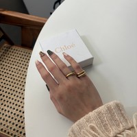 Chloe(クロエ)3連リングでフェミニンな指先に釘付け♡ #バイマ購入品