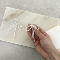 可愛すぎて悶絶!「パールリボンピアス」韓国マンデイエディションが大活躍! #バイマ購入品