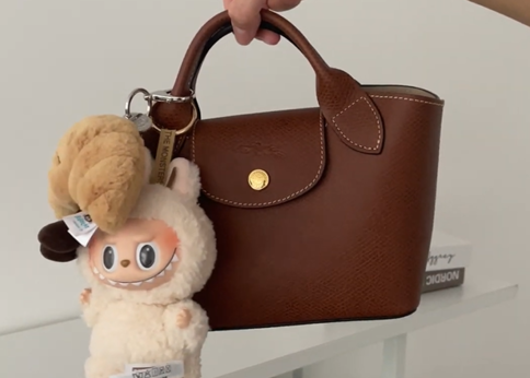 【サイズ感】ロンシャン『エピュレ』XSサイズバッグが大優勝!-本革で高級感UP!