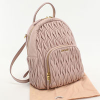 MiuMiu(ミュウミュウ)のリュックがかわいい!