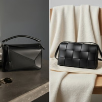 【メンズバッグ比較】「ロエベ」vs「ボッテガ」買うならどっち? -洗練男性の上質レザーバッグ