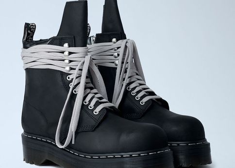 ランキング-リックオウエンス×ドクターマーチン共作の〈ブーツ全3型〉が驚異の人気ぶり!