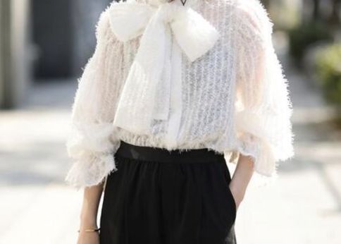 ランキング-【時短コーデ】迷ったらセットアップ!ボウタイブラウス×ワイドパンツで作る、朝5分で完成する“デキる私”