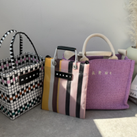 MARNI】MARNI MARKET コンビ柄 ショッピングエコバッグ (MARNI/エコ MARNI】MARNI MARKET コンビ柄 ショッピングエコバッグ (MARNI/エコ