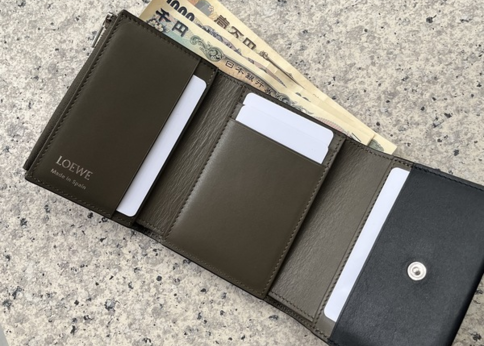 ランキング-大人メンズのミニ財布は【LOEWEの三つ折り】が最適解!