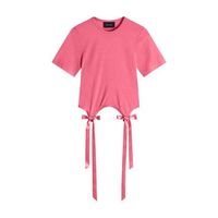 着映え◎シモーンロシャの「Tシャツ」なら女子会でもロマンティックに着こなせる!