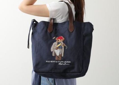 ランキング-ポロラルフローレンのポロベア刺繍バッグが可愛い!