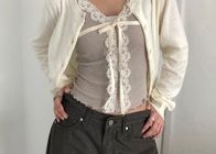 見せる!レース付キャミソールなぜ人気?着こなし方は?