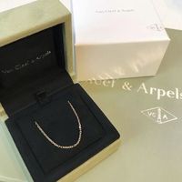 10万円台から!Van Cleef & Arpels「フォルサチェーン」を海外からお取り寄せ!-一生モノの地金ネックレスに♪