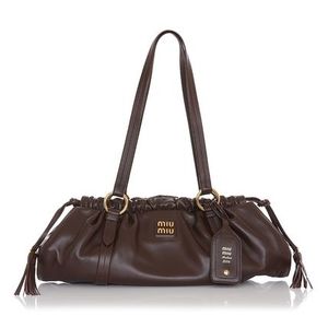 MIUMIU JOIEナッパレザーバッグ5BG289 2CSW F0NBL