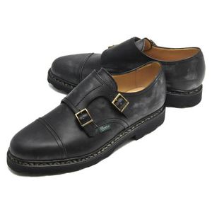 PARABOOT 革靴 ブラック メンズ WILLIAM 981412 NOIRE-LIS NOIR