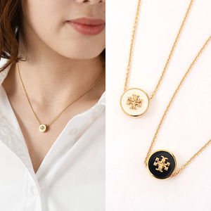 【国内即発】TORY BURCH キラ エナメル ペンダント ネックレス