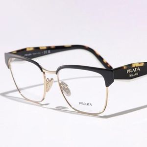 PRADA メガネ VPR 65Y サーモントブロー型