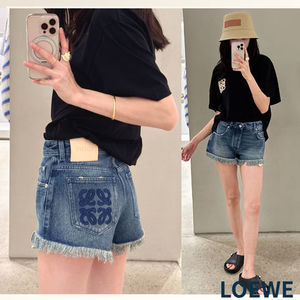 夏にはきたいショートパンツ《LOEWE》アナグラム デニムショーツ