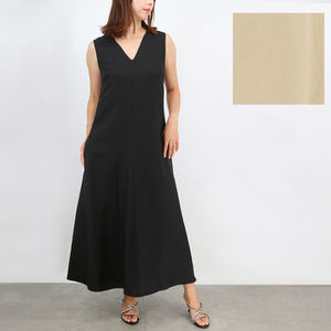 Weekend Max Mara  リネンフレアノースリーブワンピース EGOISTA