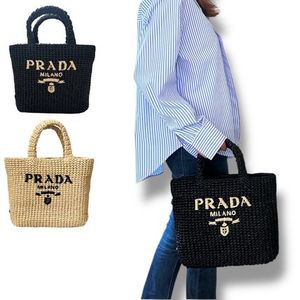 <PRADA>プラダ スモール クロシェ トートバッグ