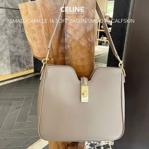 直営店買付 CELINE スモール カミーユ セーズ ソフト バッグ