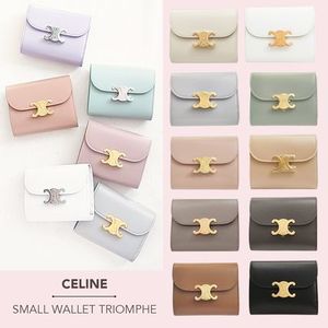 CELINE スモール トリオンフ フラップウォレット