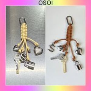 【OSOI】韓国人気★ROPE KEY RING