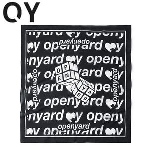 ★OY★ALL OVER CUBE BANDANA - BLACK★正規品/韓国直送料込