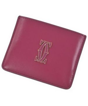 Cartier カルティエ カードケース ピンク - 4501024L0007