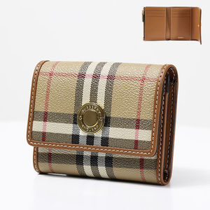 Burberry バーバリー 三つ折り財布 折りたたみ財布 小銭入れあり