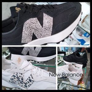 【New Balance】327 Shoes スニーカー レオパード Nロゴ