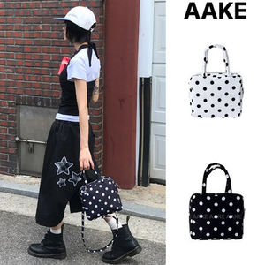 【AAKE】(2-WAY) DOT SQUARE BAG