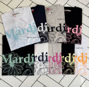 【Mardi Mercredi】 TSHIRT TRIPLE FLOWER