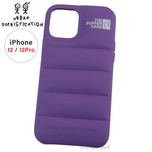 国内即発!Urban Sophistication iPhone12/12Proケース 紫