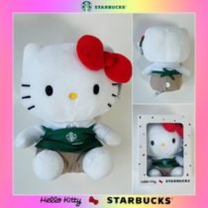 【韓国スタバ】x Hello Kitty★ Hello Kitty Barista Doll
