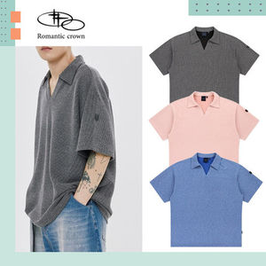 ROMANTIC CROWN ♥OPEN COLLAR POLO KNIT SHIRT/追跡付