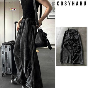 【COSYHARU】Pigment Track Wide Training Pants