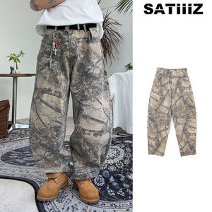【SATIIIZ】Hento Realtree Curved Pants