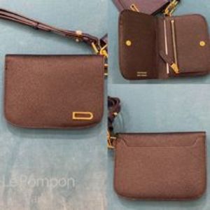 DELVAUX☆Vagabondコンパクトウォレット Alpina Calf 直営店買付