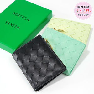 BOTTEGA VENETA イントレチャート 小銭入れ付き 二つ折り財布
