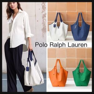 【Polo Ralph Lauren】Polo Play キャンバス ラージ トート 4色