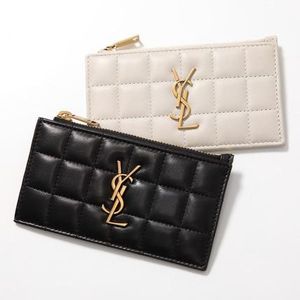SAINT LAURENT コインケース 743107 AABVP カサンドラロゴ