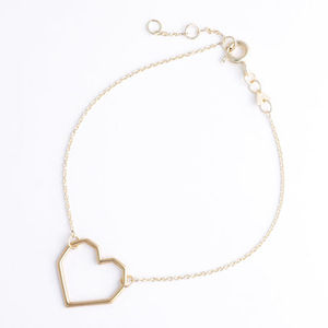 ALIITA ブレスレット CORAZON PURO CHAIN BRACELET ROLO ハート