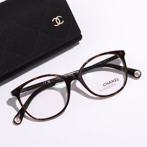 CHANEL メガネ 3432 ボストン型 セルフレーム CCマーク