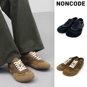 【NONCODE】Pinuan leather washed sneakers
