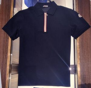 25春夏★ファスナー付きPOLOシャツ【各色】
