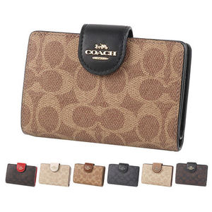 【国内即発】COACH 二つ折り財布 CW786 シグネチャー