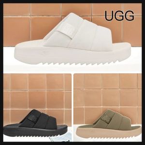 【UGG】Maxxer Slide マクサー スライド サンダル ロゴ 3色
