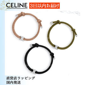スピード配送◆送込【CELINE】トリオンフ*ビーチ*ブレスレット