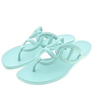 HERMES エルメス サンダル 緑 EU35(21.5cm位) 4103525Y0148