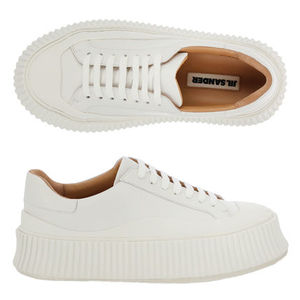 ★JIL SANDER★レザー チャンキースニーカーJ32WS0018 P4833 102