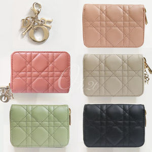 直営店 DIOR Lady Dior Voyageur スモール ジップコインケース